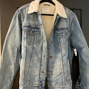 Old Navy Men’s Sherpa-Lined Jean Jacket